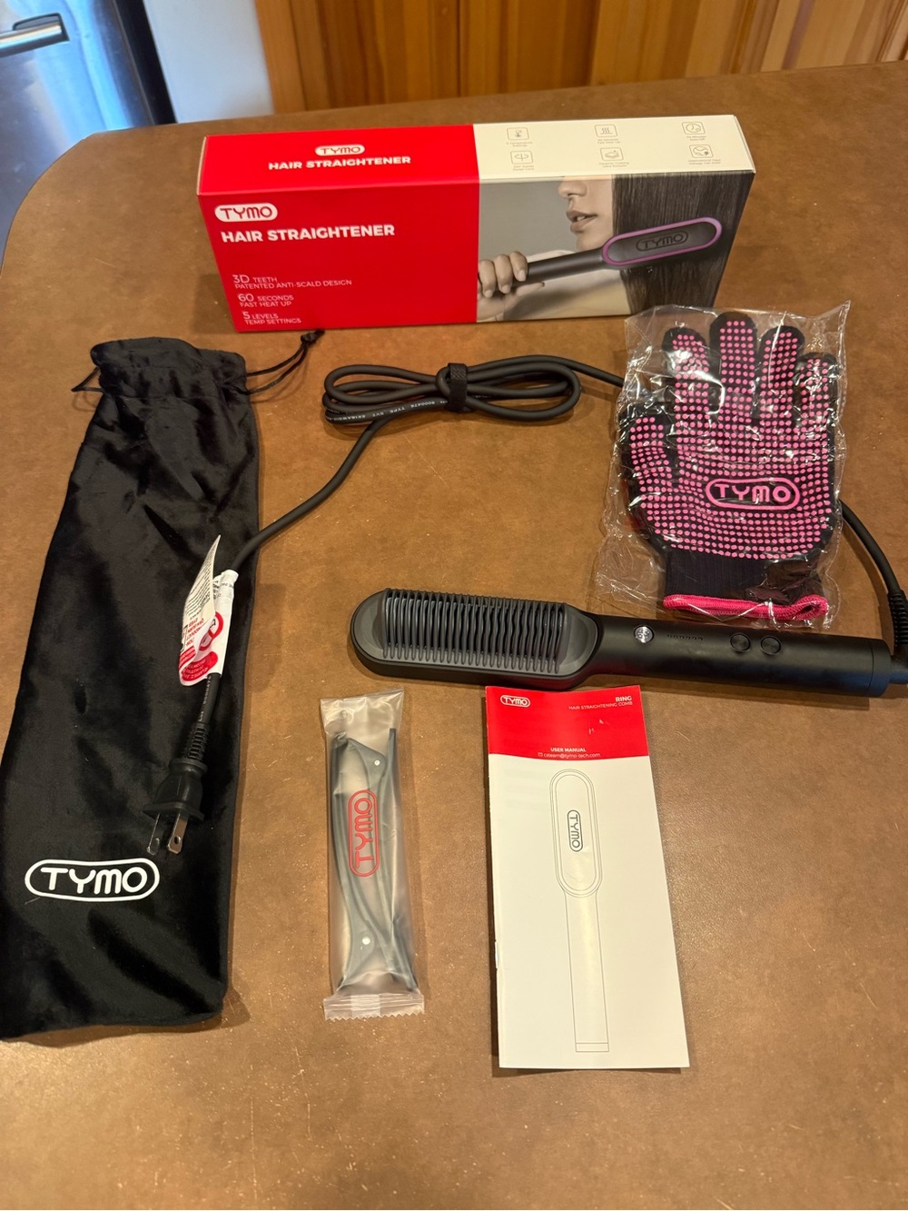 TYMO hair straightener
NEW
